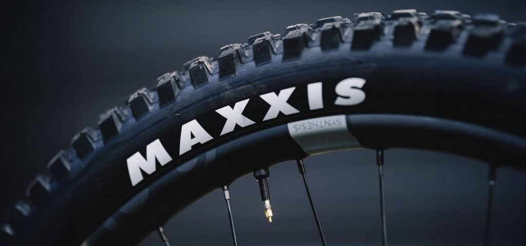Detalle de rueda maxxis